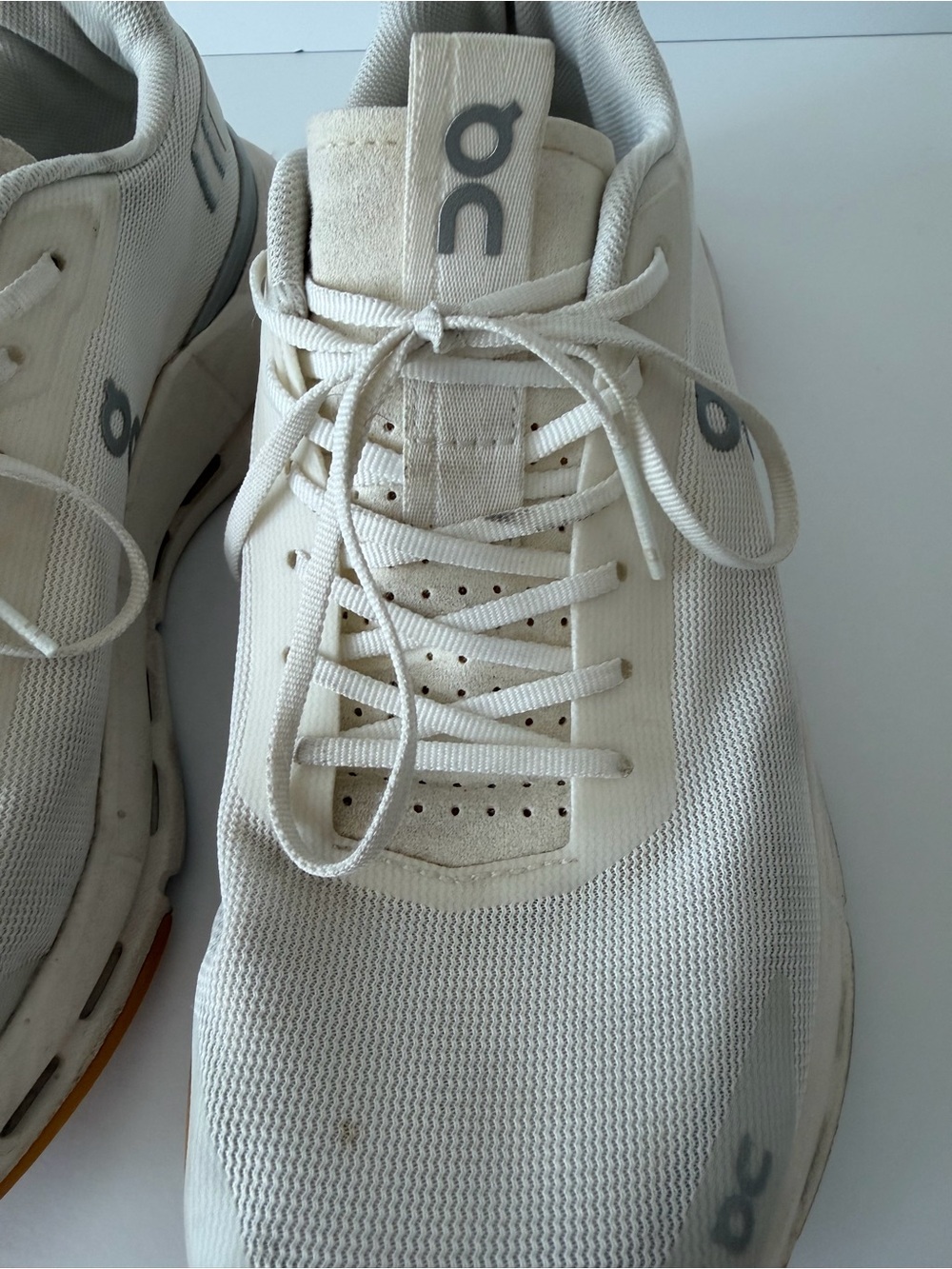 On Cloudnova Women's Form 2 Sneakers in White, Size US 8.5 - Picture 6 of 13